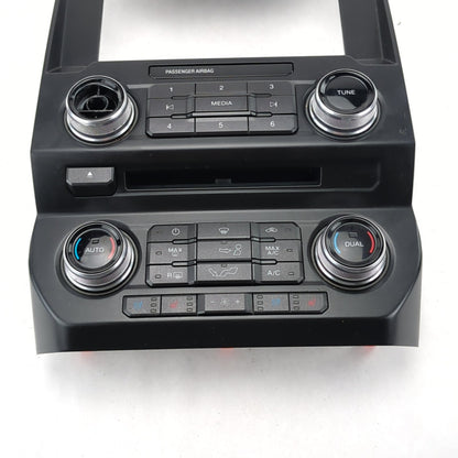Damage 2016 Ford F150 Radio Stereo Head Climate Heat Ac Control Panel