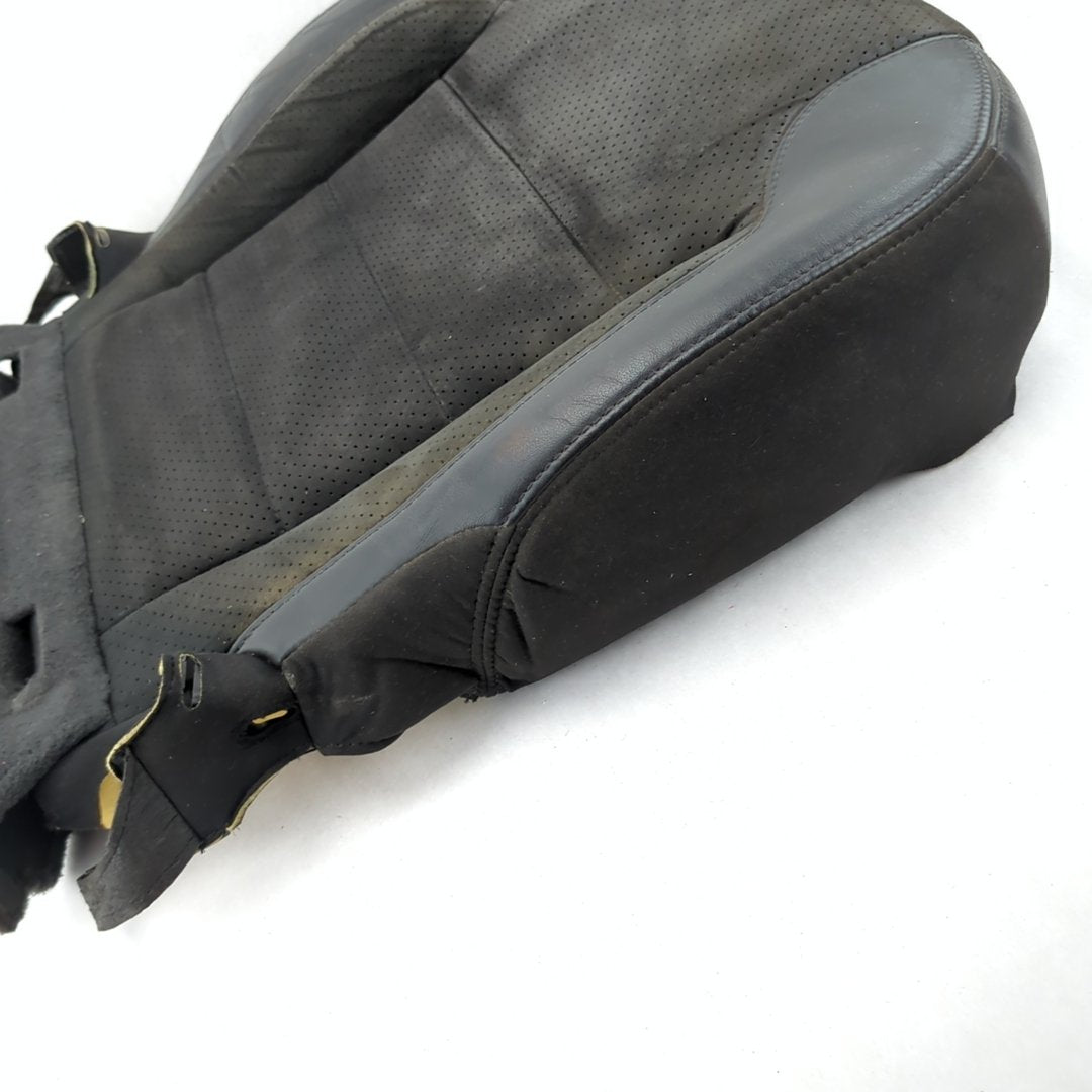 2011 2012 Ford Taurus SHO Left Seat Bottom Cushion Cover Black Leather Suede