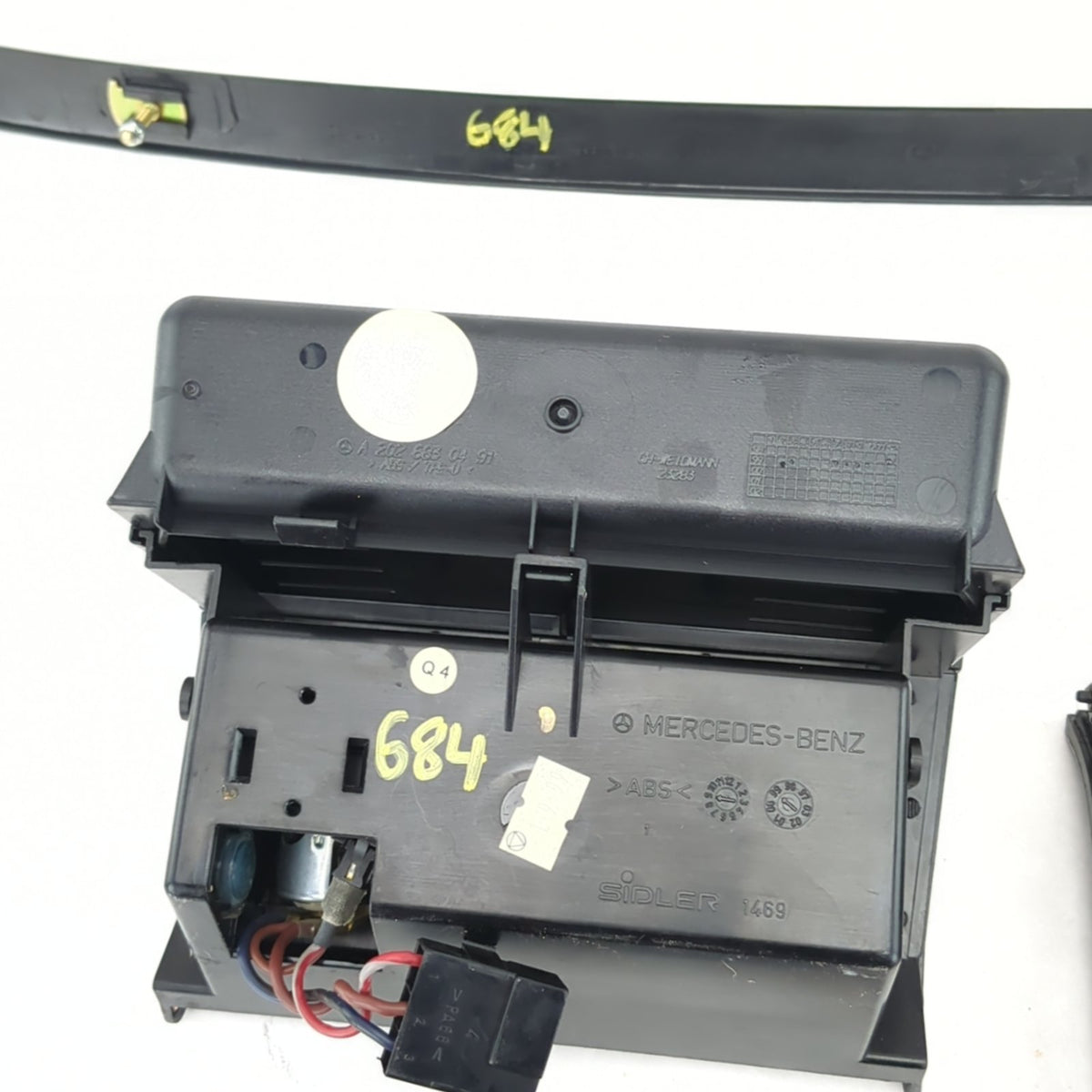 1998 1999 2000 Mercedes-Benz C280 Interior Dash Console Trim Set Carbon Fiber