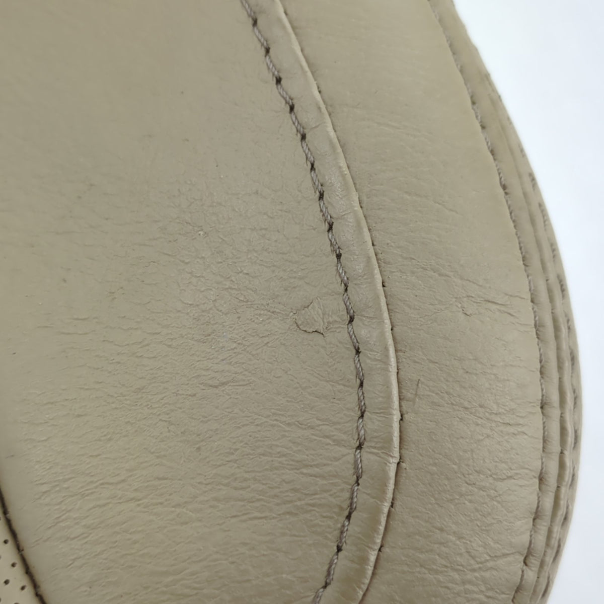 Read 2015 2016 Ford F150 Passenger Seat Bottom Cushion Leather Tan Vented