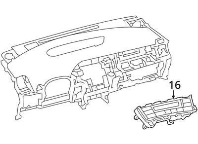 2012 Toyota Prius Heat Ac Temp Climate Control HVAC