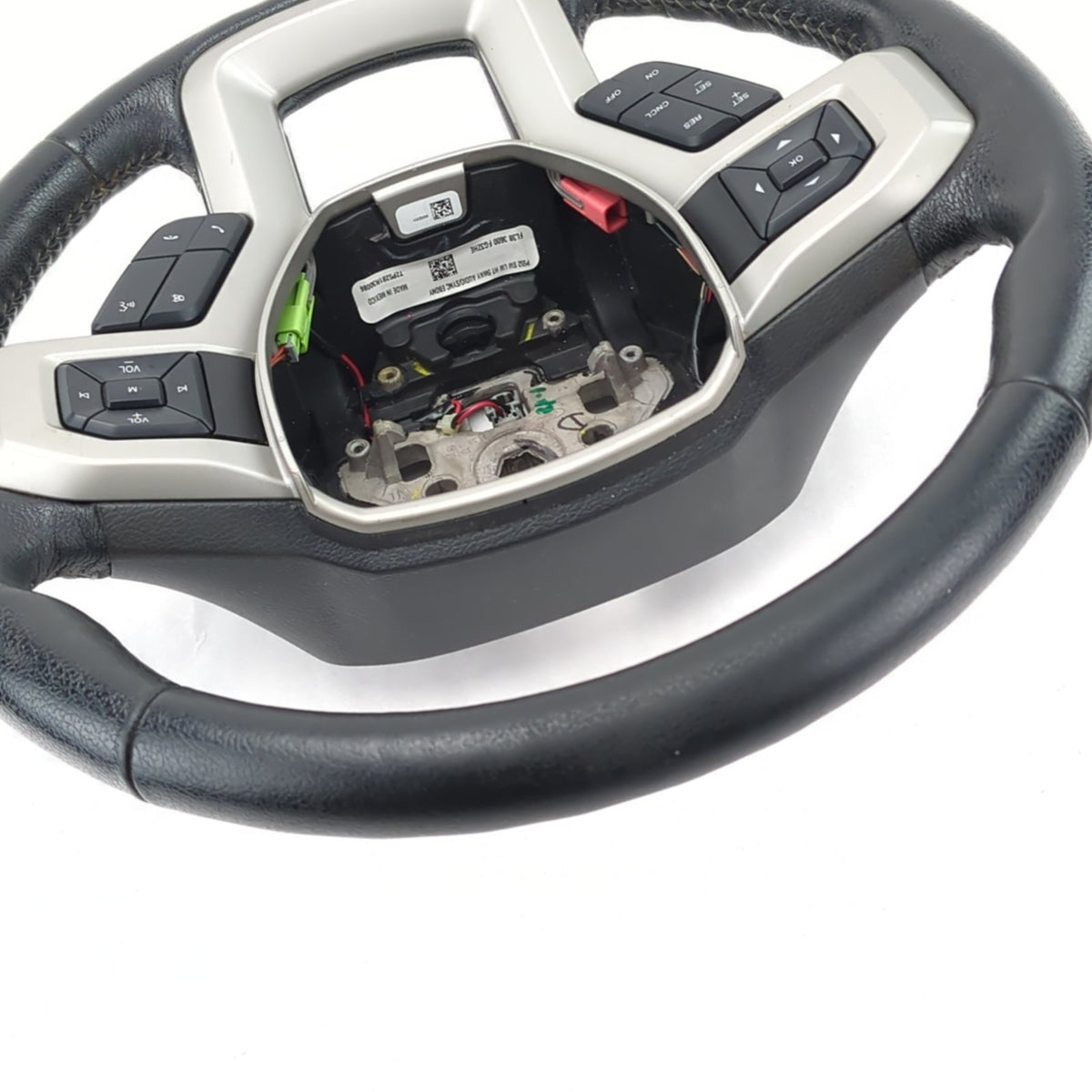 2015 2016 2017 Ford F150 Steering Wheel Assembly Heated Leather Black