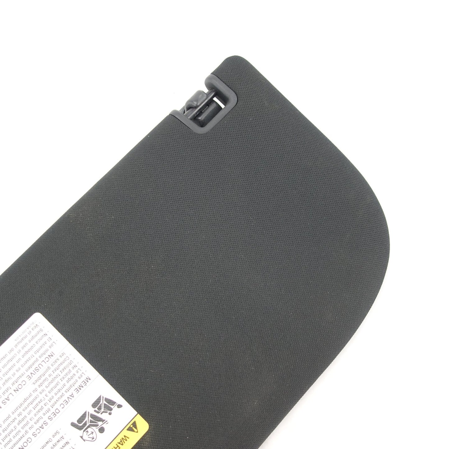 2015 2016 2017 Ford F150 Passenger Right Sunvisor Sun Visor Black