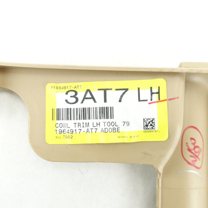 2011 2012 2013 Ford F250 F350 Kick Panel Under Dash Trim Bezel Cover Tan Left