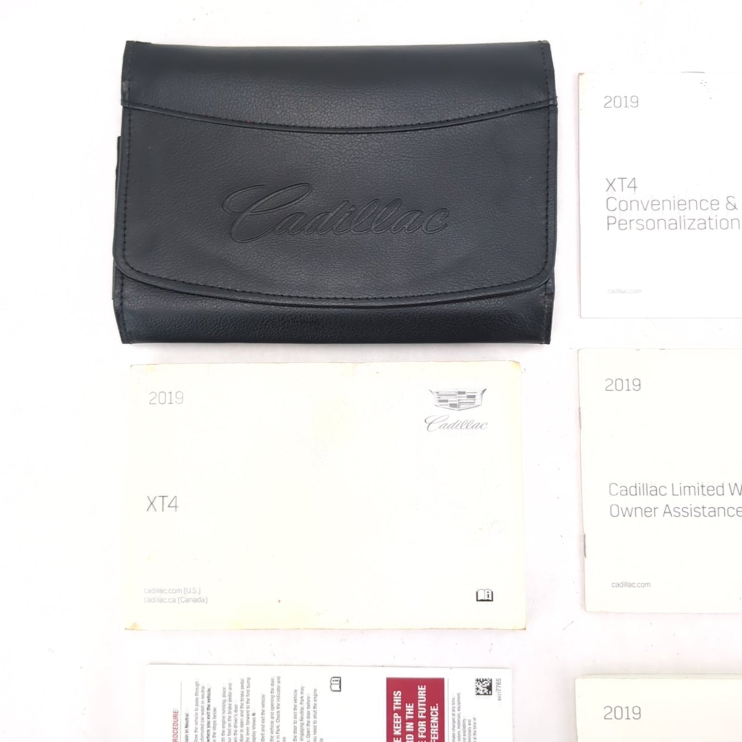 2019 Cadillac XT4 Owner's Manual Owners Guide Book