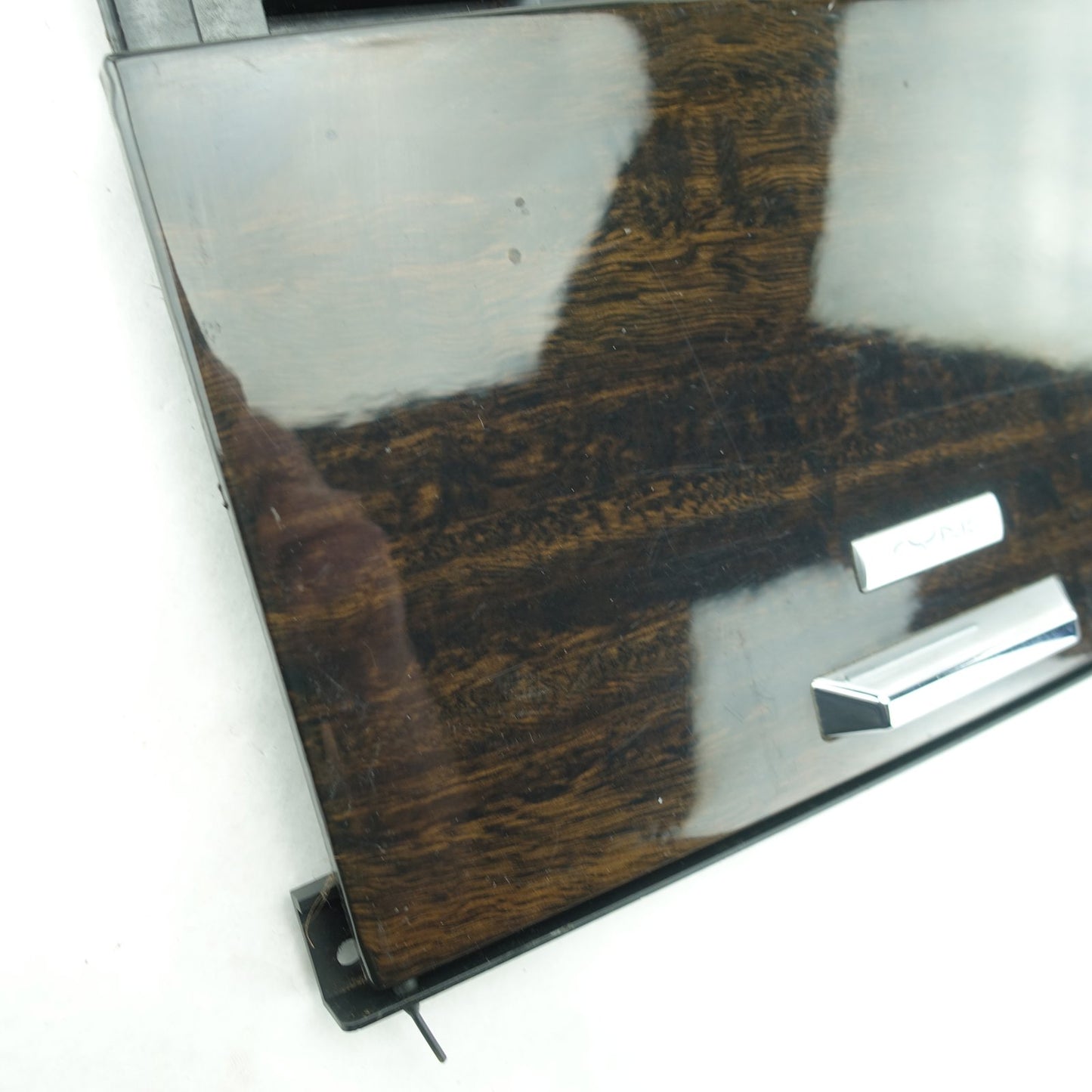 2018 2019 2020 Ford F-150 Center Console Media Hub Sliding Door Lid Wood Grain