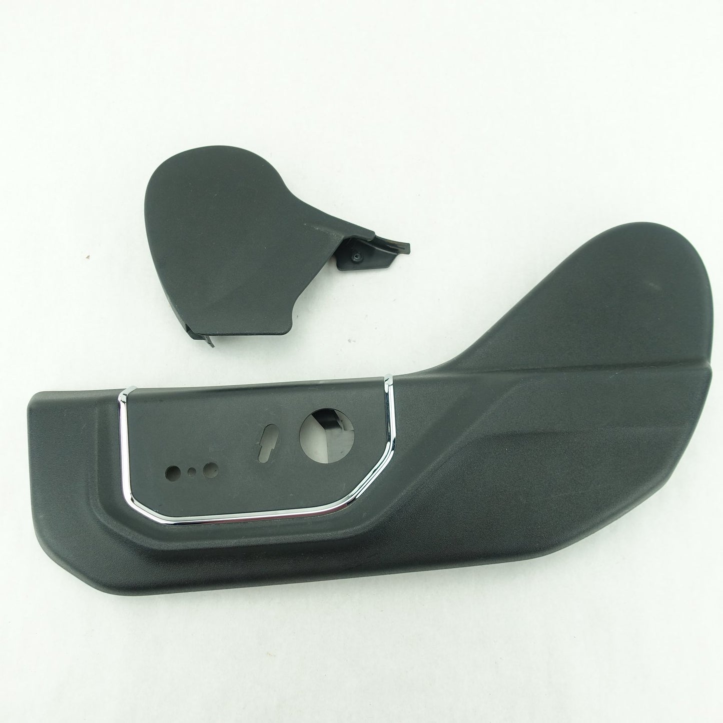 2018 2019 2020 Ford F150 Left Driver Seat Side Trim Panel Cover Black w/ Chrome