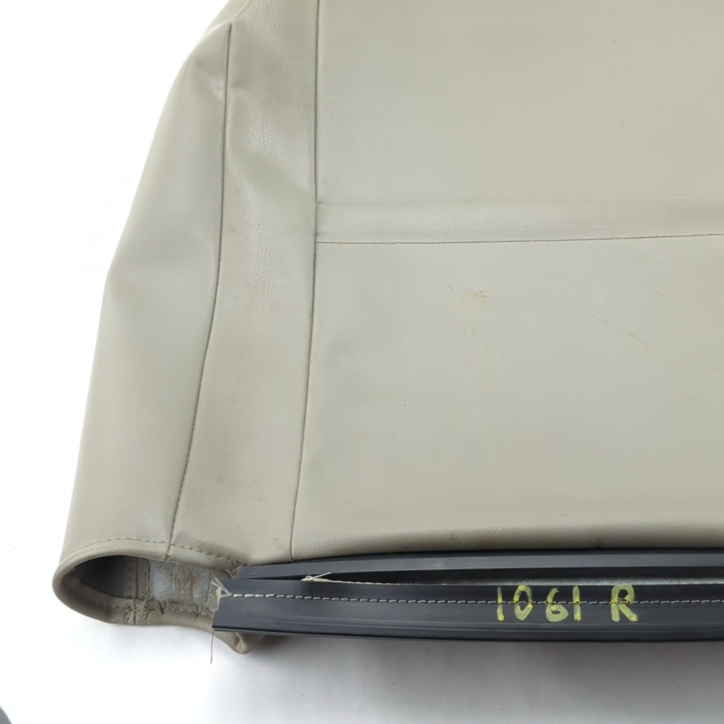 2008 2009 2010 Ford F250 F350 Right Passenger Seat Upper Cover Skin Leather Gray