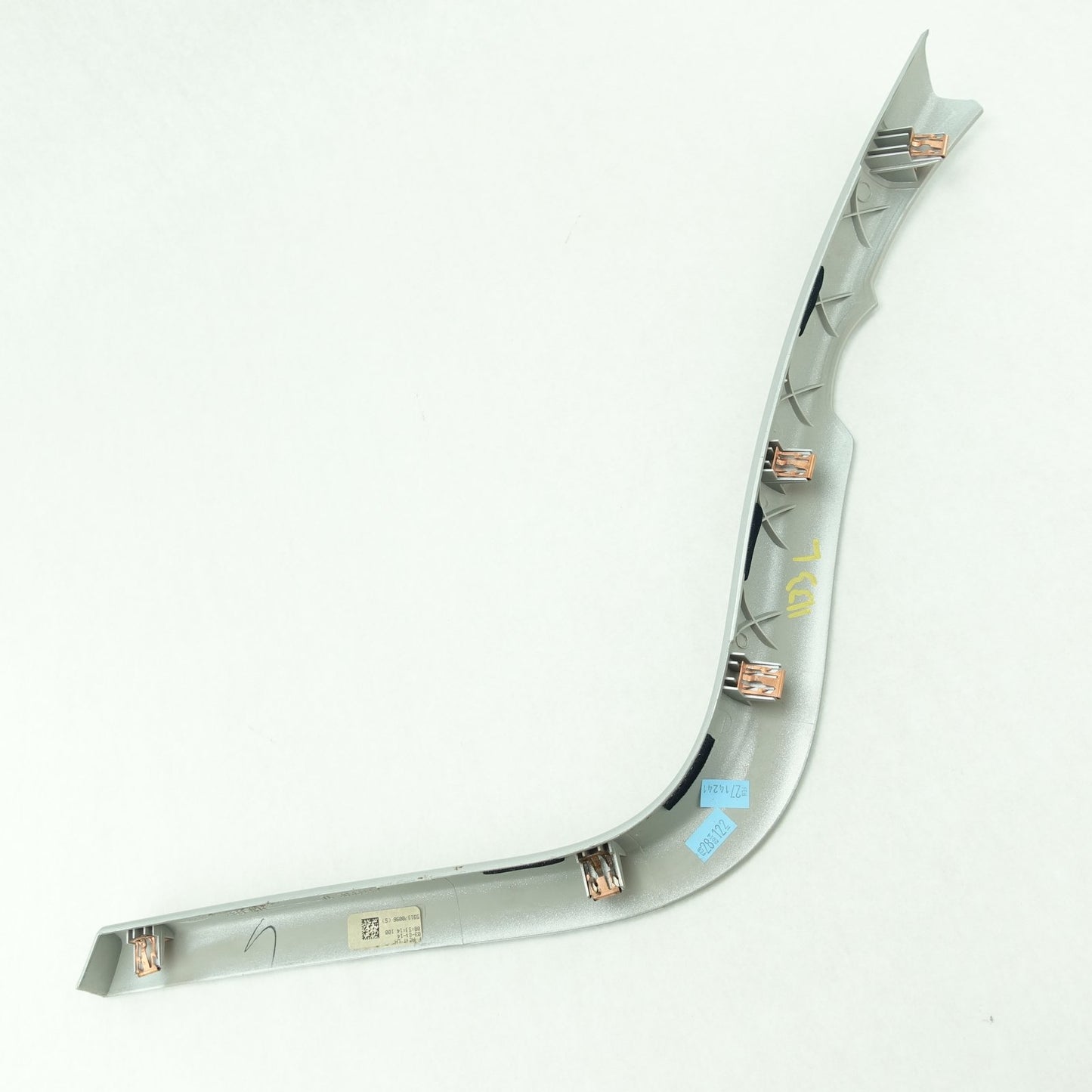 2011 2012 2013 Ford Edge Driver Left Dash Radio Bezel Trim Silver Trim