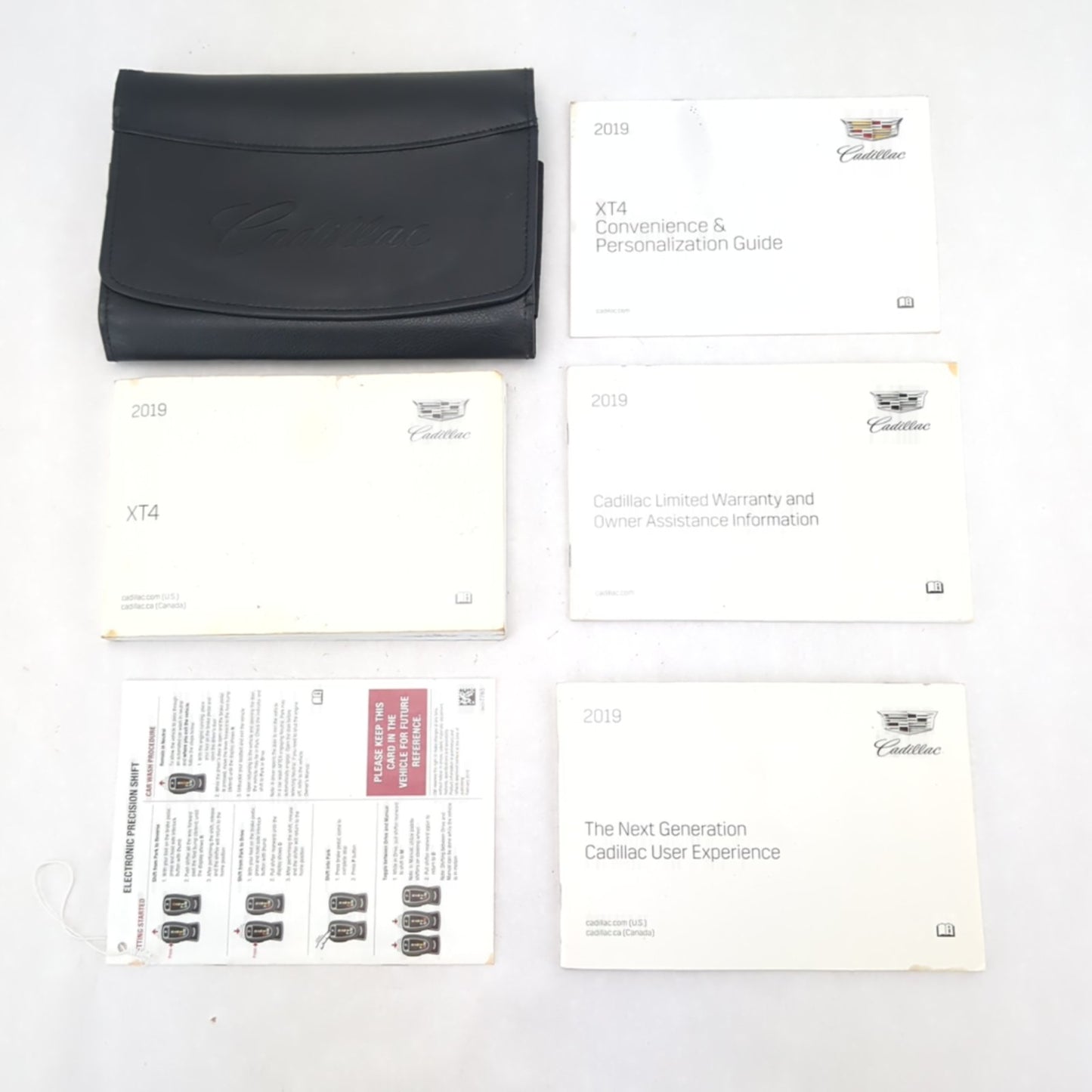 2019 Cadillac XT4 Owner's Manual Owners Guide Book
