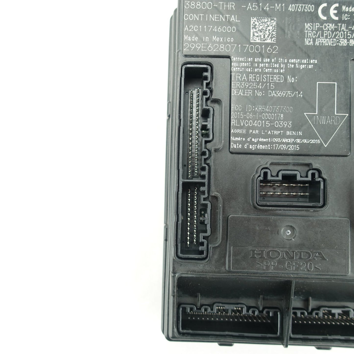 2018 2019 2020 Honda Odyssey Body Control Module BCM Center Dash Unit Computer