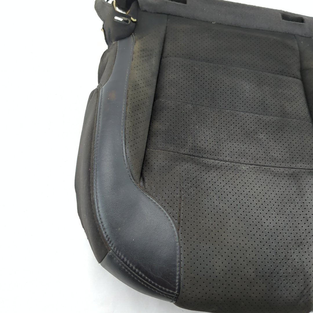 2011 2012 Ford Taurus SHO Left Seat Bottom Cushion Cover Black Leather Suede