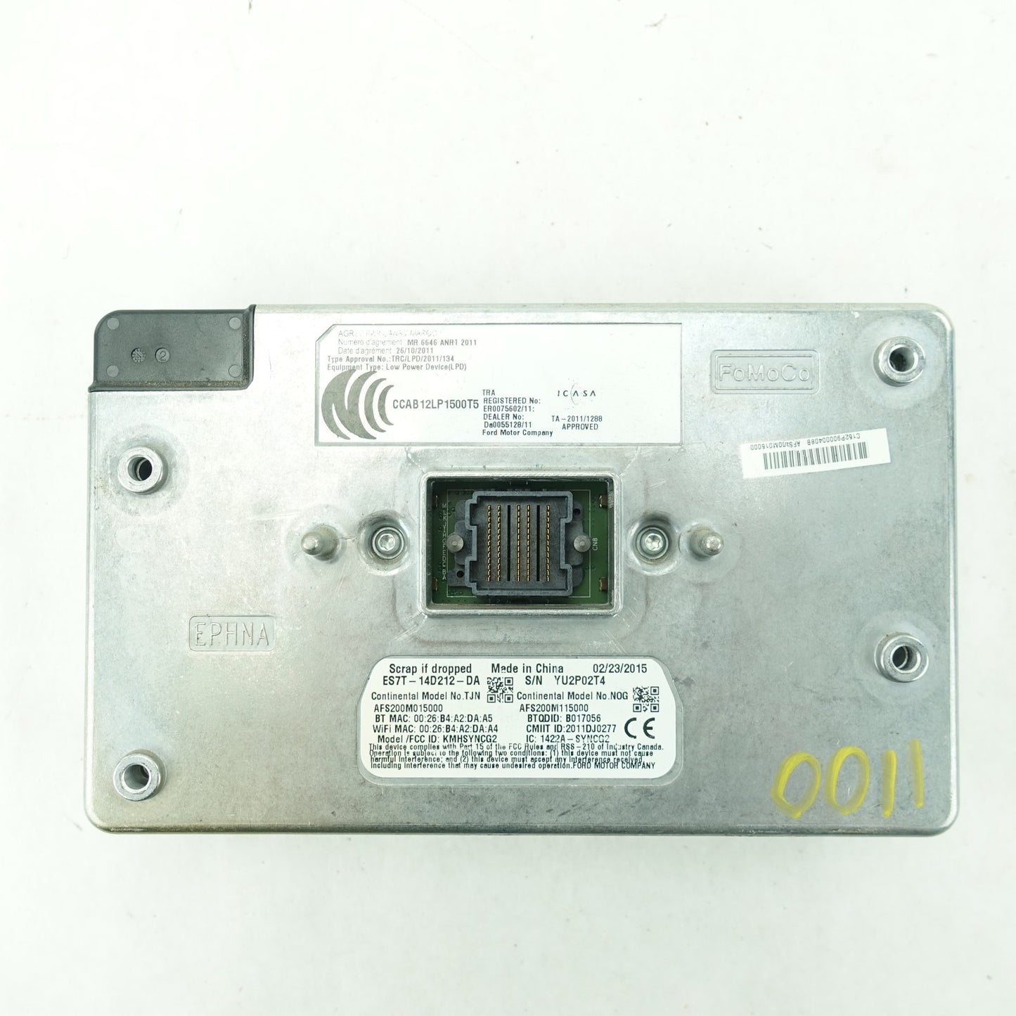 2015 2016 Ford F150 SYNC Communication Control Module APIM