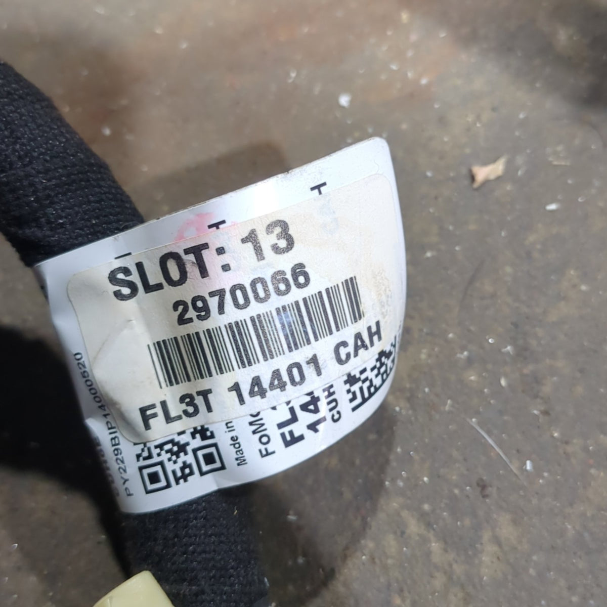 2015 Ford F150 Main Dash Interior Wire Harness Loom
