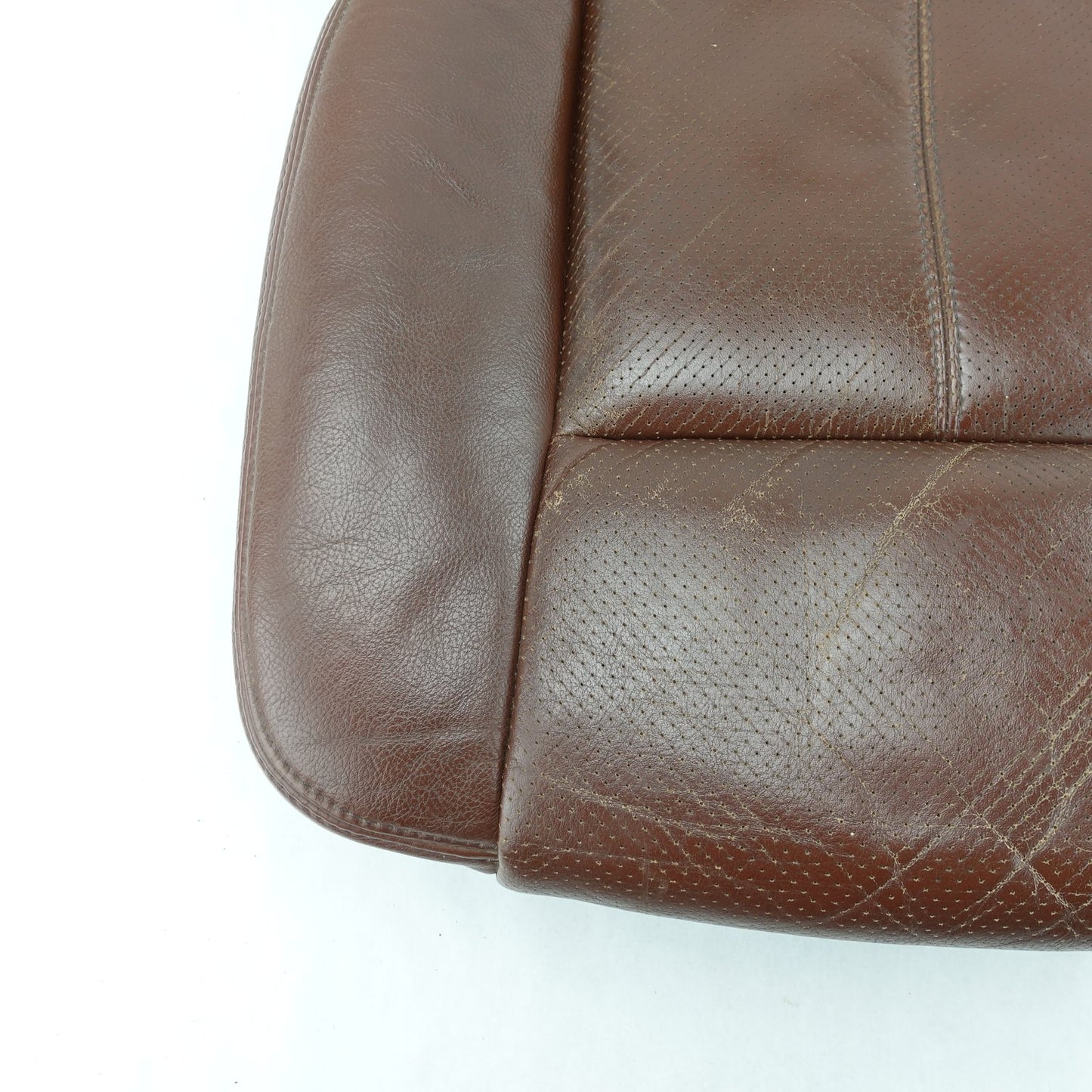 2013 2014 15 Ford F250 F350 Left Driver Lower Bottom Seat Cushion Leather Vented