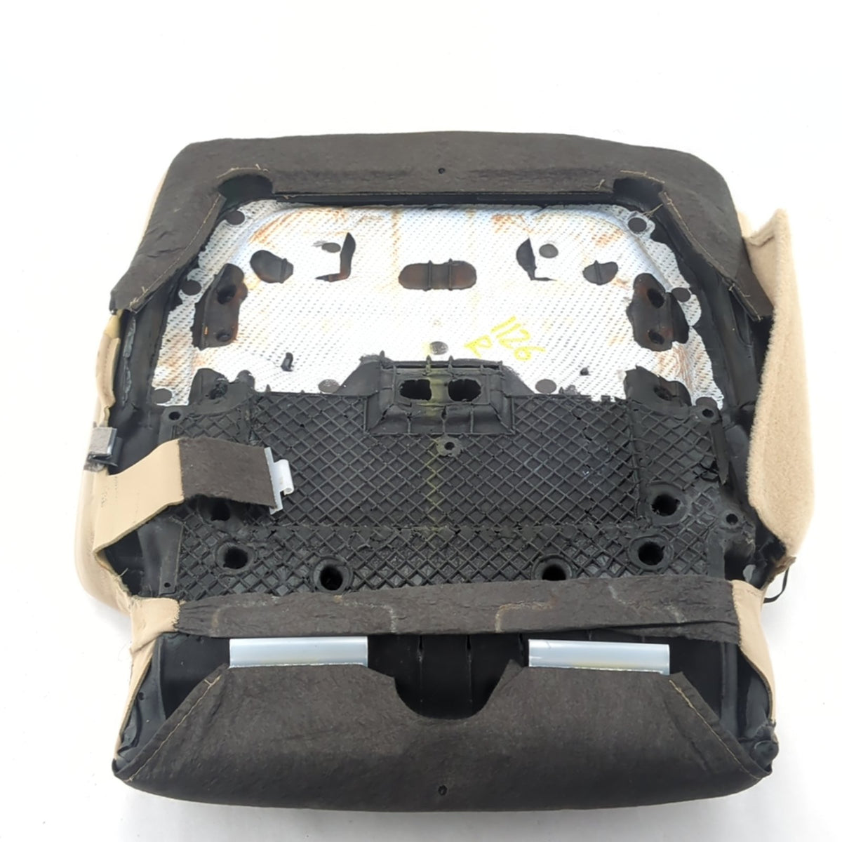 2015 2016 Ford F150 Passenger Seat Bottom Cushion Leather Tan Vented