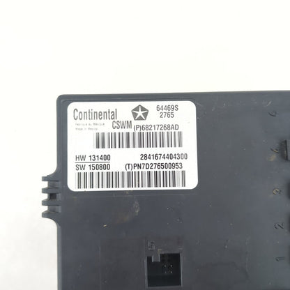 2014 2015 2016 2017 2018 Ram 1500 Heated Seat Control Module