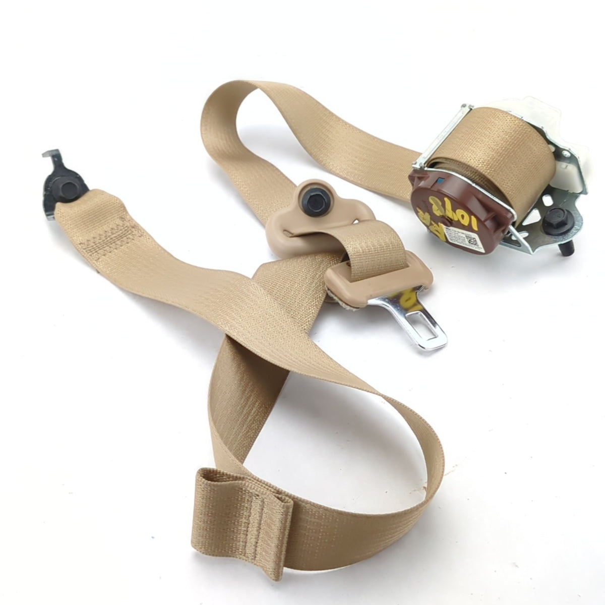 2015 2016 2017 Ford F150 Right Rear Seat Belt Tan