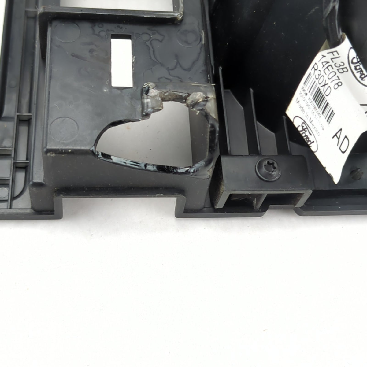 Damage 16 2017 2018 2019 Ford F150 Center Console Shifter Trim Bezel Cup Holder