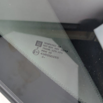 2010 2011 2012 2013 2014 15 Chevy Equinox Driver Left Rear Quarter Glass Window