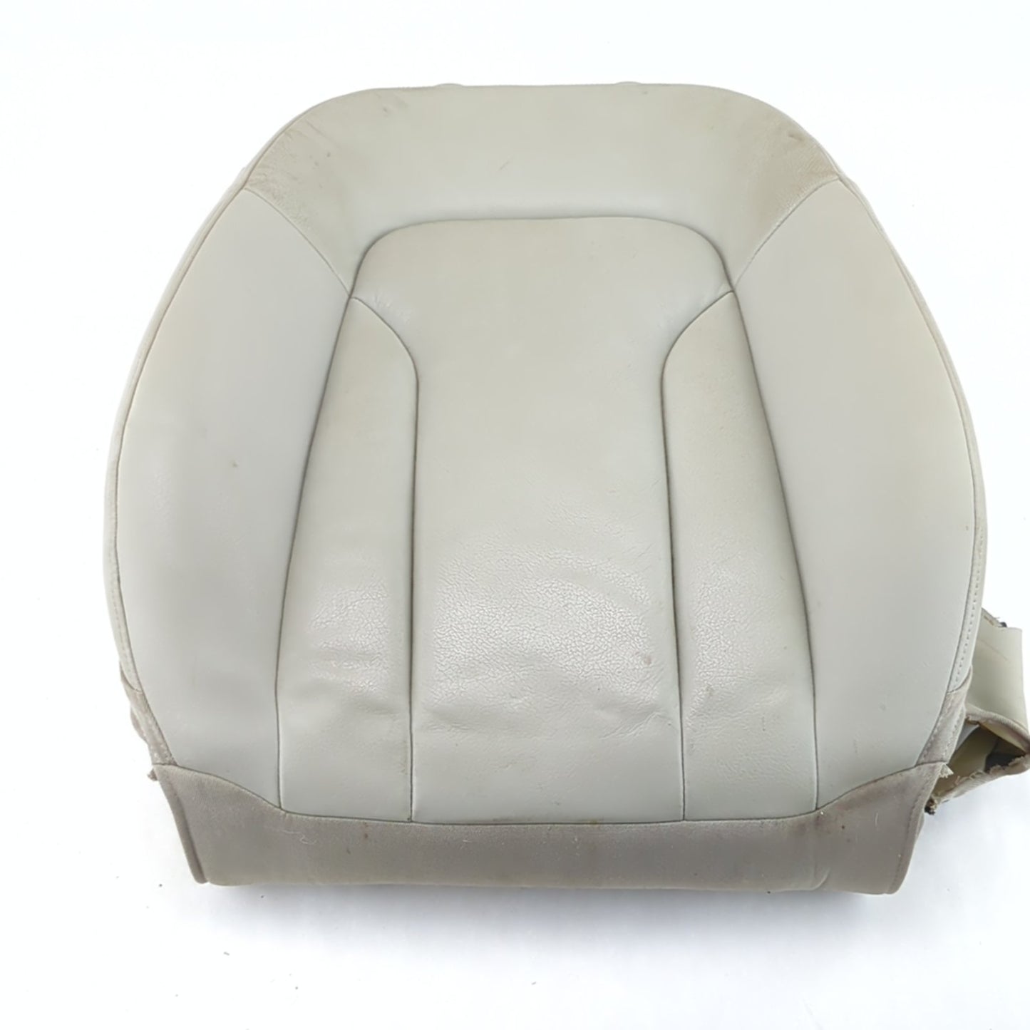 2010 2011 2012 Audi Q5 Right Passenger Seat Upper Cushion Cover Grey Leather