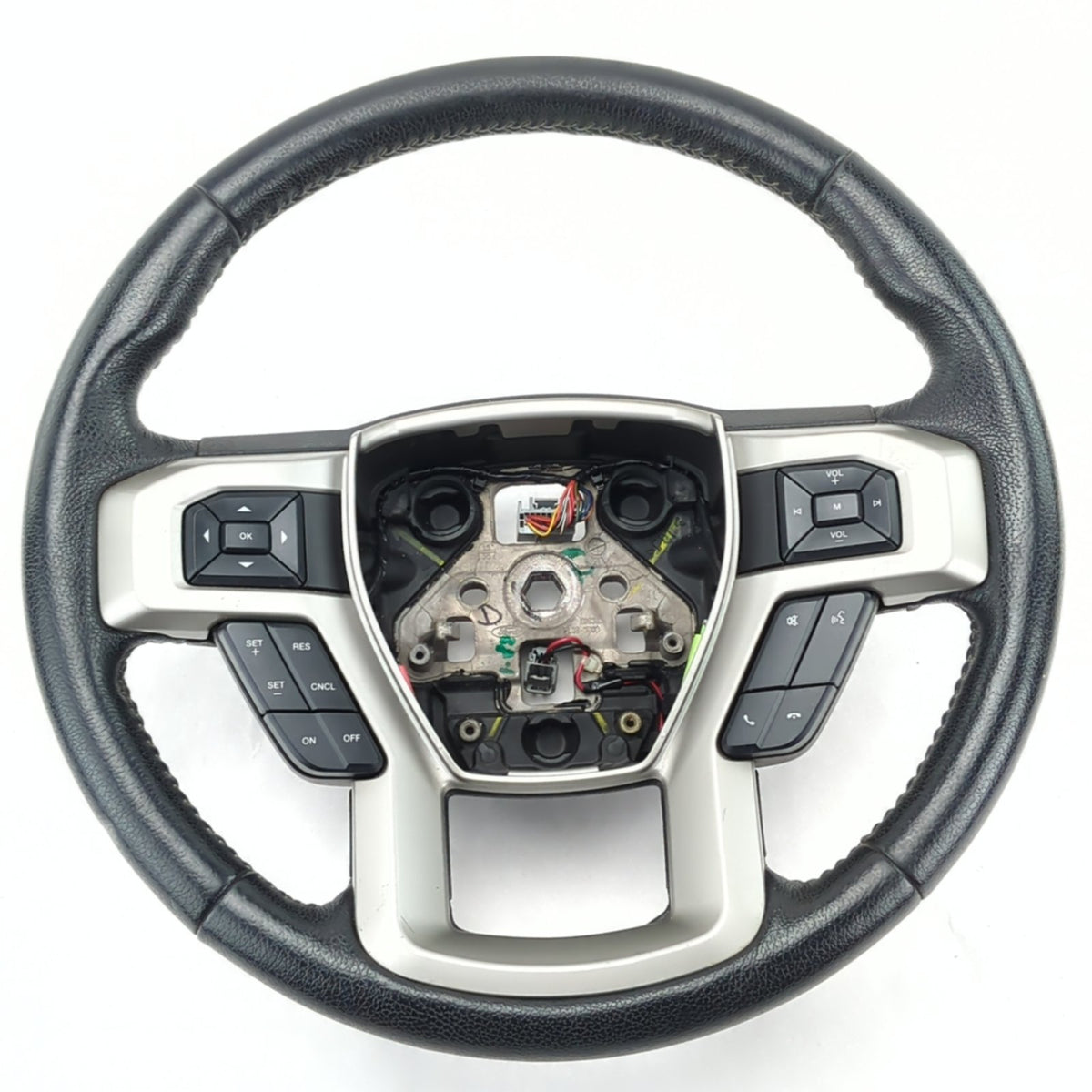 2015 2016 2017 Ford F150 Steering Wheel Assembly Heated Leather Black