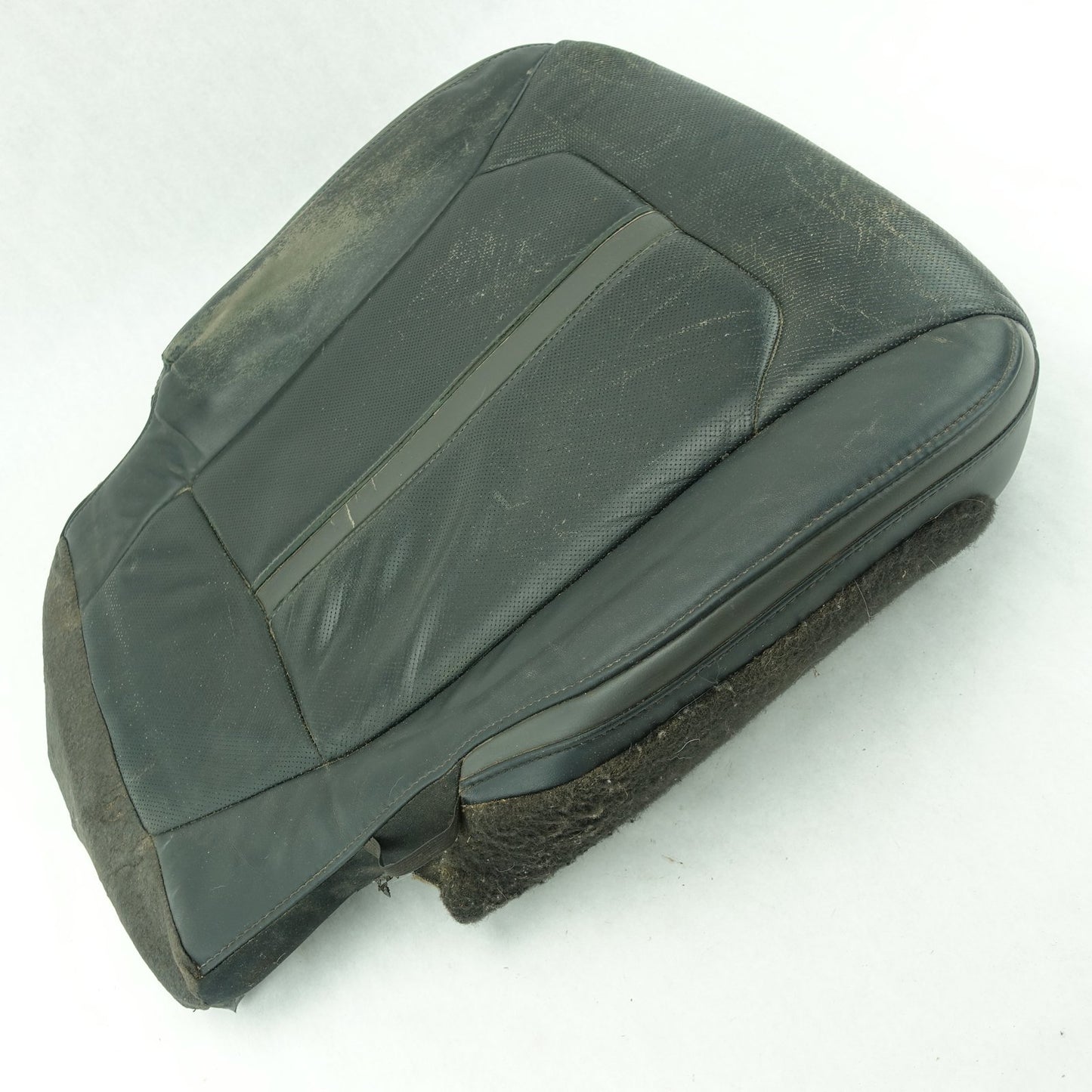 2015 16 Ford F150 Platinum Left Driver Seat Bottom Cushion Leather Black Vented
