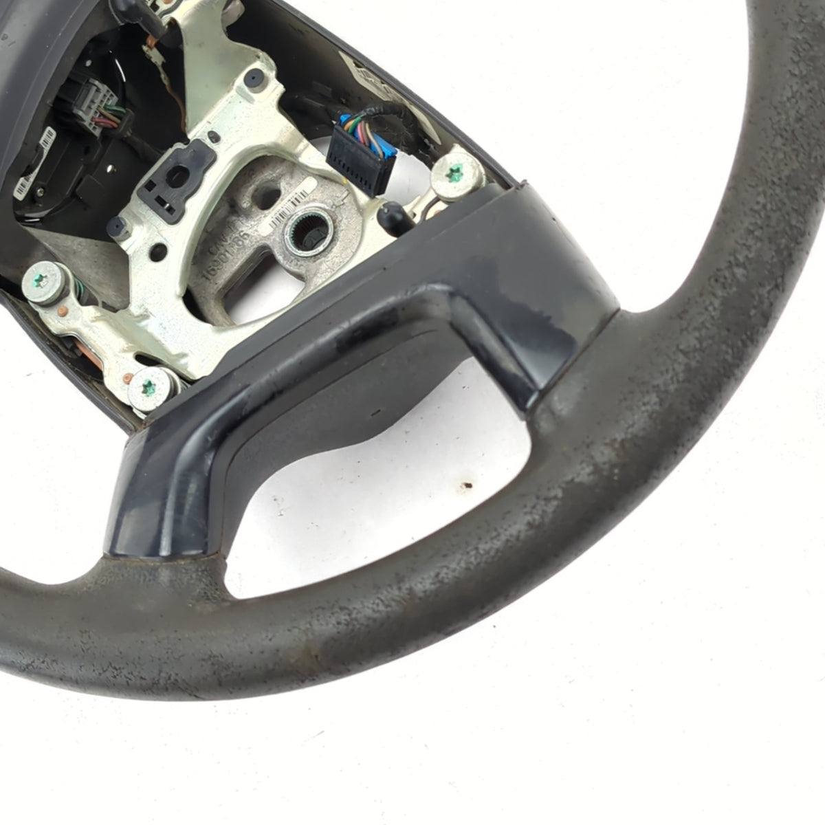 Worn 2008 2009 2010 2011 2012 2013 Sierra Silverado Steering Wheel Black