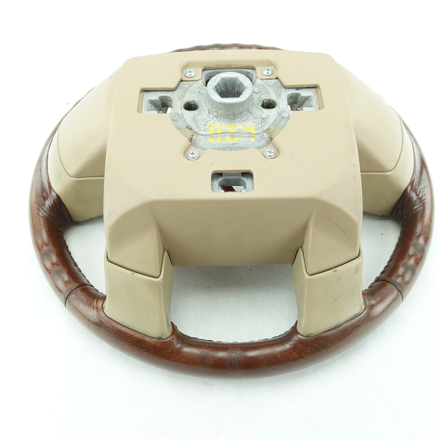 2014 2015 2016 Ford F250 F350 Super Duty Steering Wheel King Ranch Brown Leather