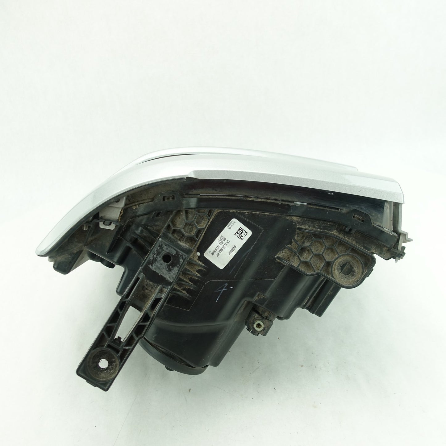 2018 2019 Chevy Silverado 1500 Headlight HID Left Driver Side Silver Bezel LED