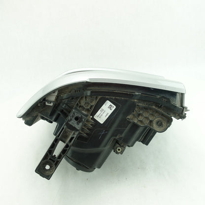 2018 2019 Chevy Silverado 1500 Headlight HID Left Driver Side Silver Bezel LED
