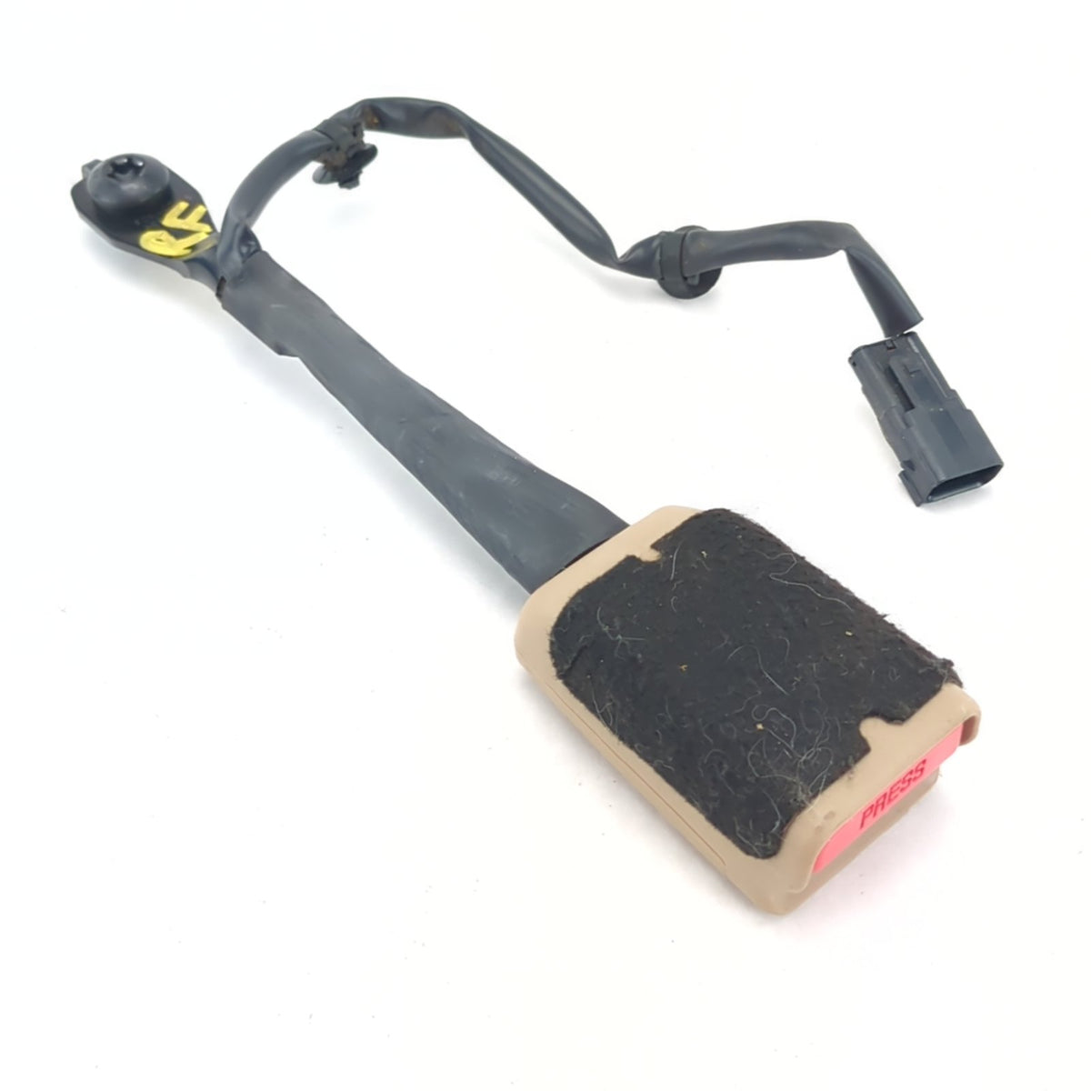 2015 2016 2017 Ford F150 Passenger Right Front Seat Belt Buckle Receiver Tan
