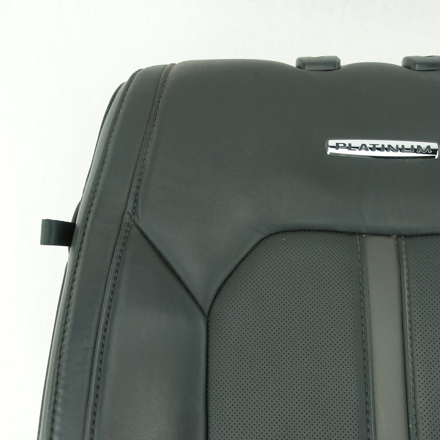 2015 16 Ford F150 Platinum Upper Right Rear Seat Back Cushion Pad Cover Leather