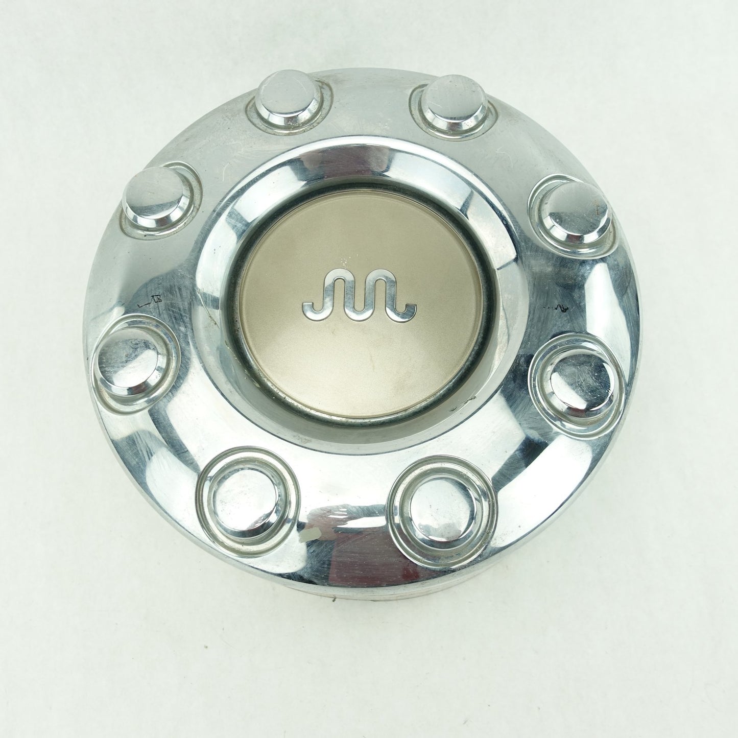 2013 2014 2015 Ford F350 F450 King Ranch Dually Rear Wheel Center Hub Cap Chrome