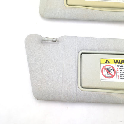 1999 2000 Mercedes C230 C280 Sun Visor Pair Left Right Gray Illuminated