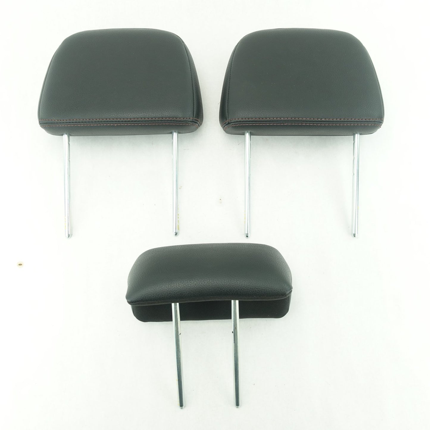 2011 2012 2013 2014 Ford Edge Rear Headrest Head Rests Black Set of 3