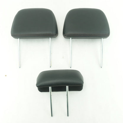 2011 2012 2013 2014 Ford Edge Rear Headrest Head Rests Black Set of 3