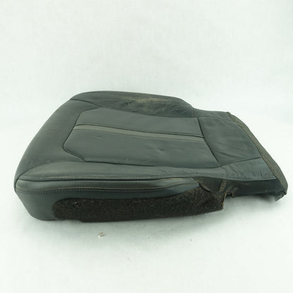 2015 16 Ford F150 Platinum Passenger Seat Bottom Cushion Leather Black Vented