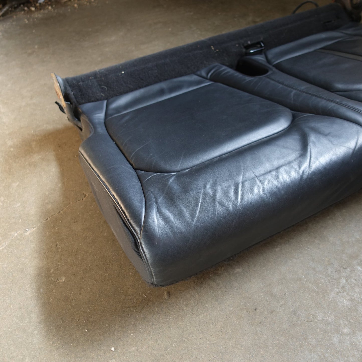2015 2016 17 Ford F150 Platinum Right Rear Lower Seat Cushion Pad Cover Leather