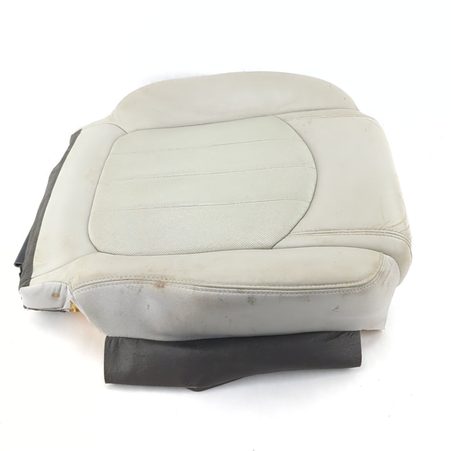 2010 2011 Enclave Acadia Left Driver Seat Bottom Cushion Leather Gray Heated