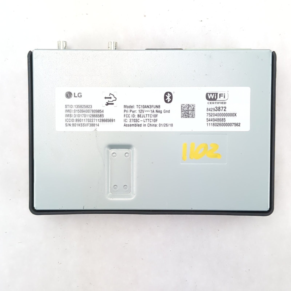2018 2019 Silverado Sierra OnStar Communication Bluetooth Control Module