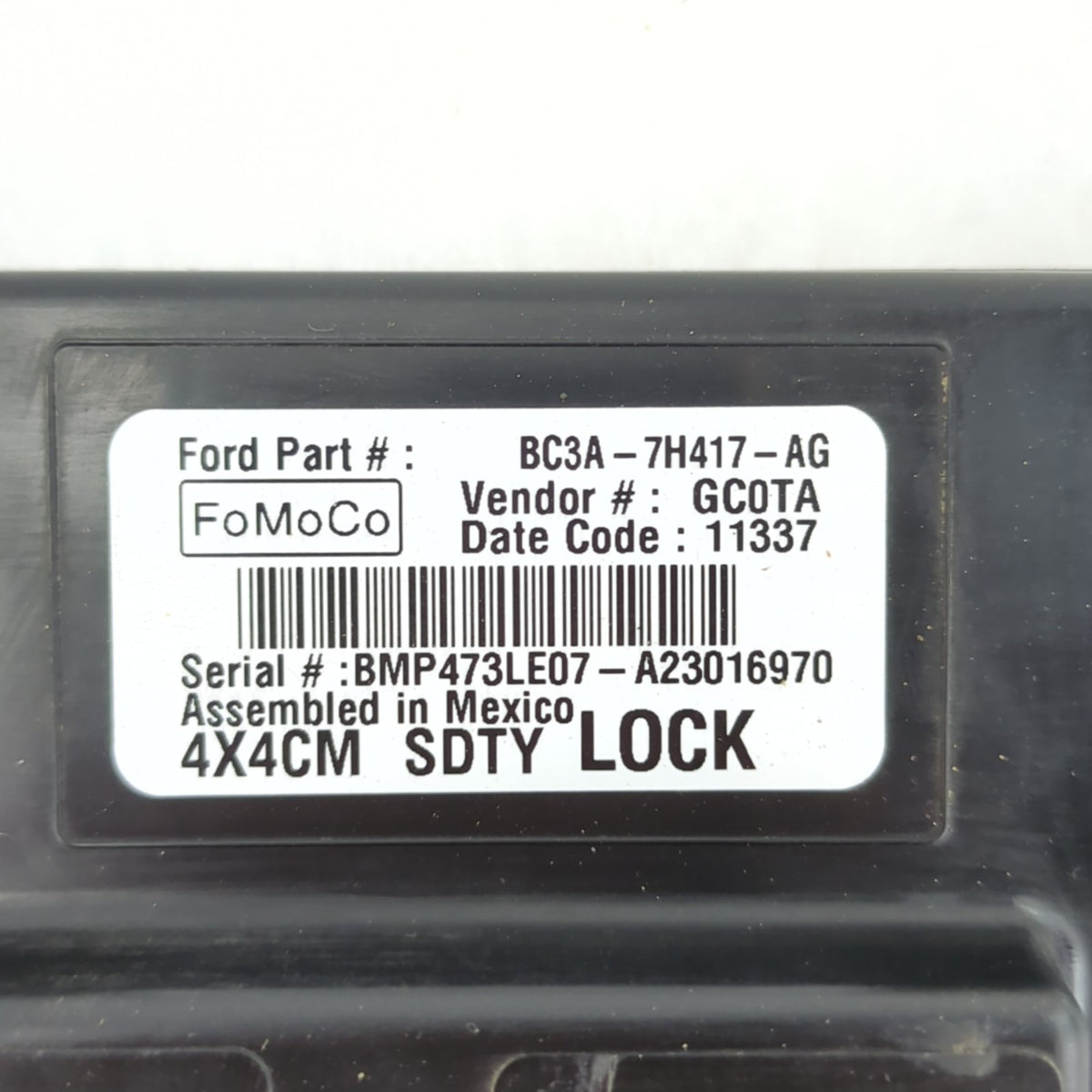 2011 2012 2013 2014 Ford F250 F350 Transfer Case Control Module Computer 4x4