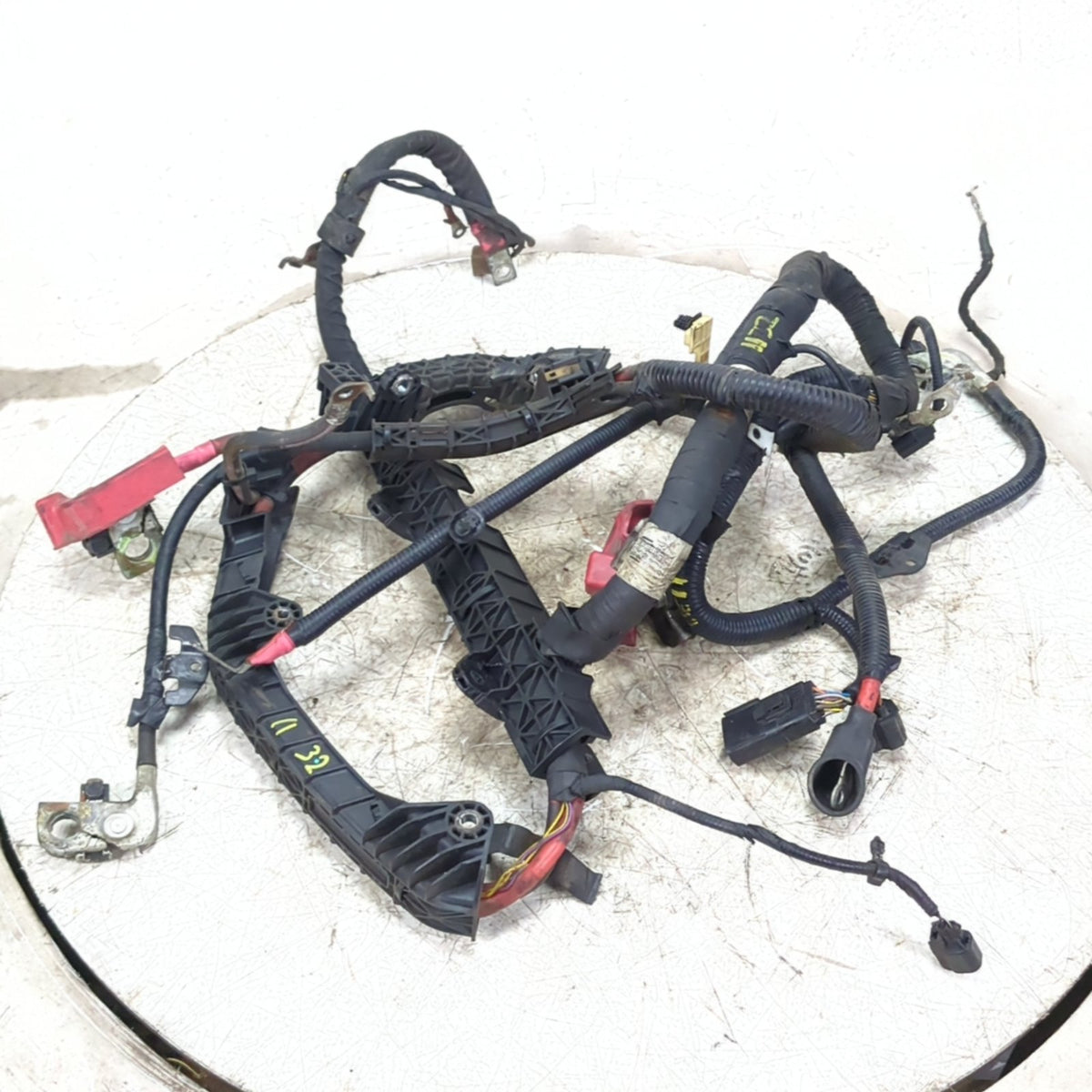 2019 Ford F550 6.7L Diesel Positive Negative Battery Cable Power Wire Harness