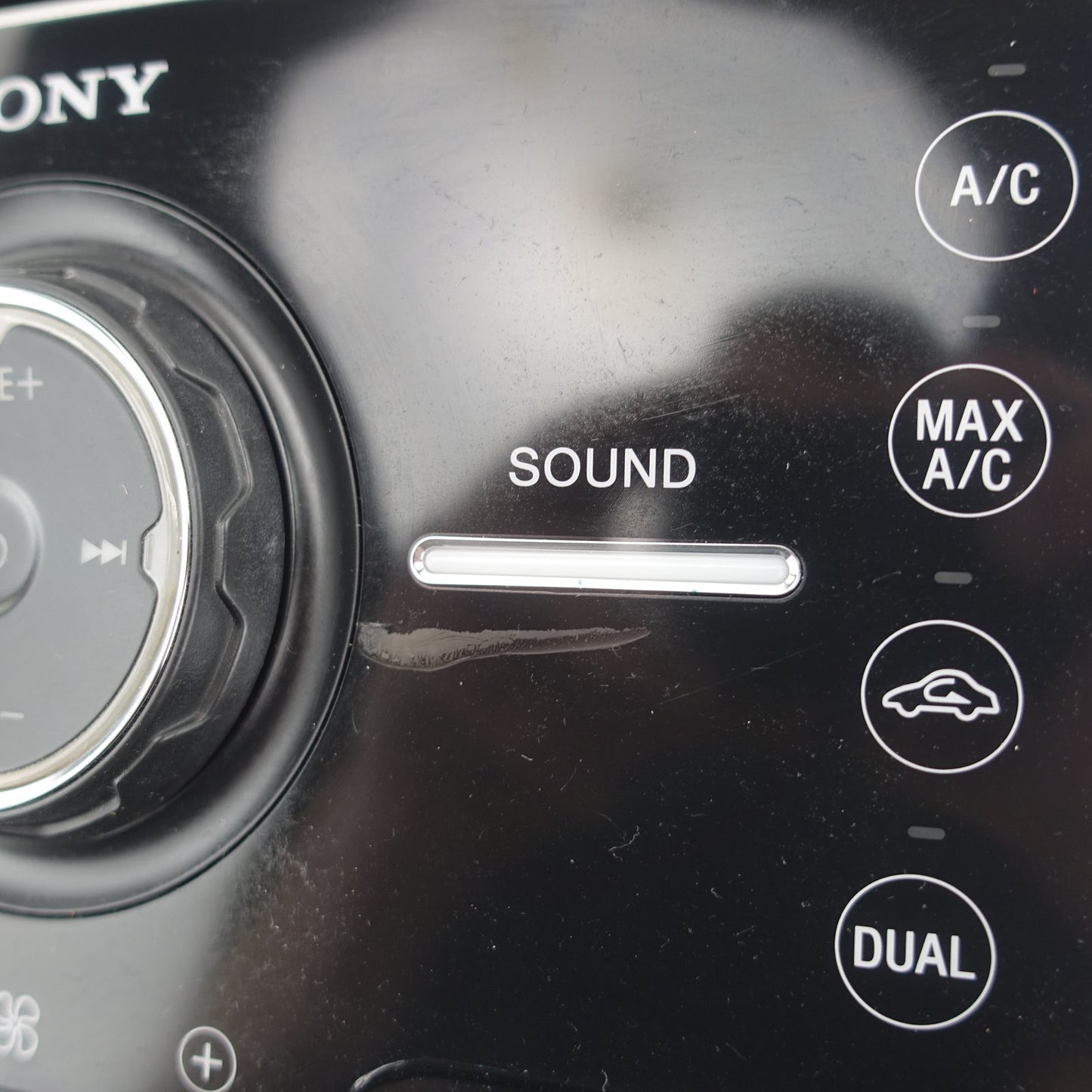 2012 2013 2014 Ford Edge Center Dash Climate Control Radio Bezel Panel Sync Sony