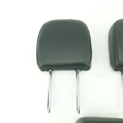 2017 2018 2019 2020 2021 2022 Ford F250 F350 Headrest Set Rear Black Leather