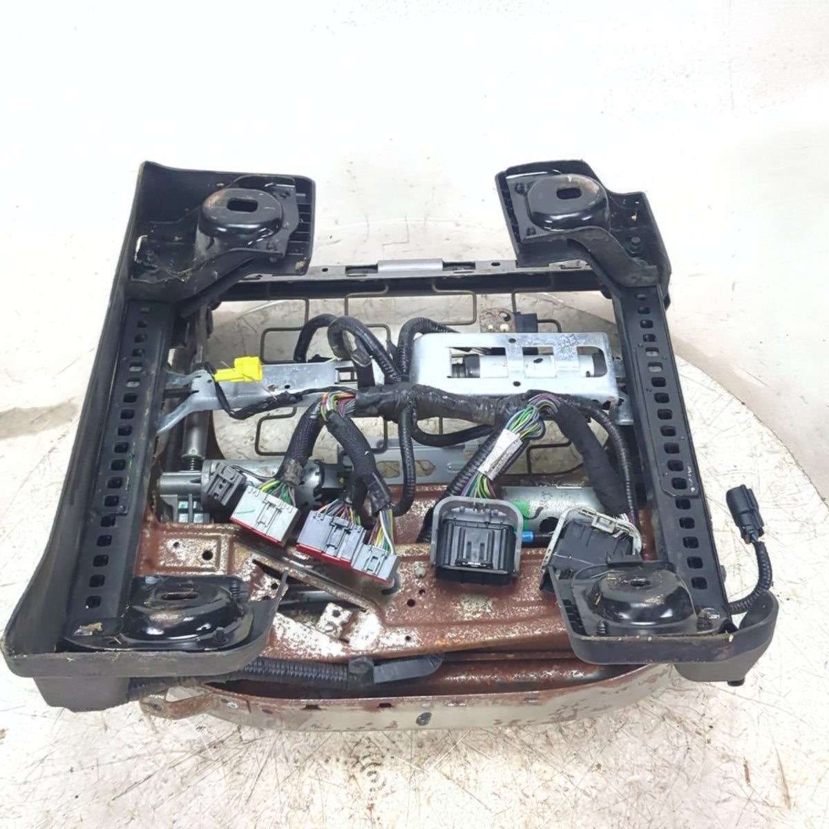 2013 2015 Ford F250 F350 Driver Left Seat Base Track 10 Way Power Heated Cooled