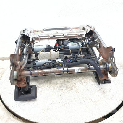 2010 2011 Acadia Enclave Left Driver Power Seat Track Frame Base 8-way Memory