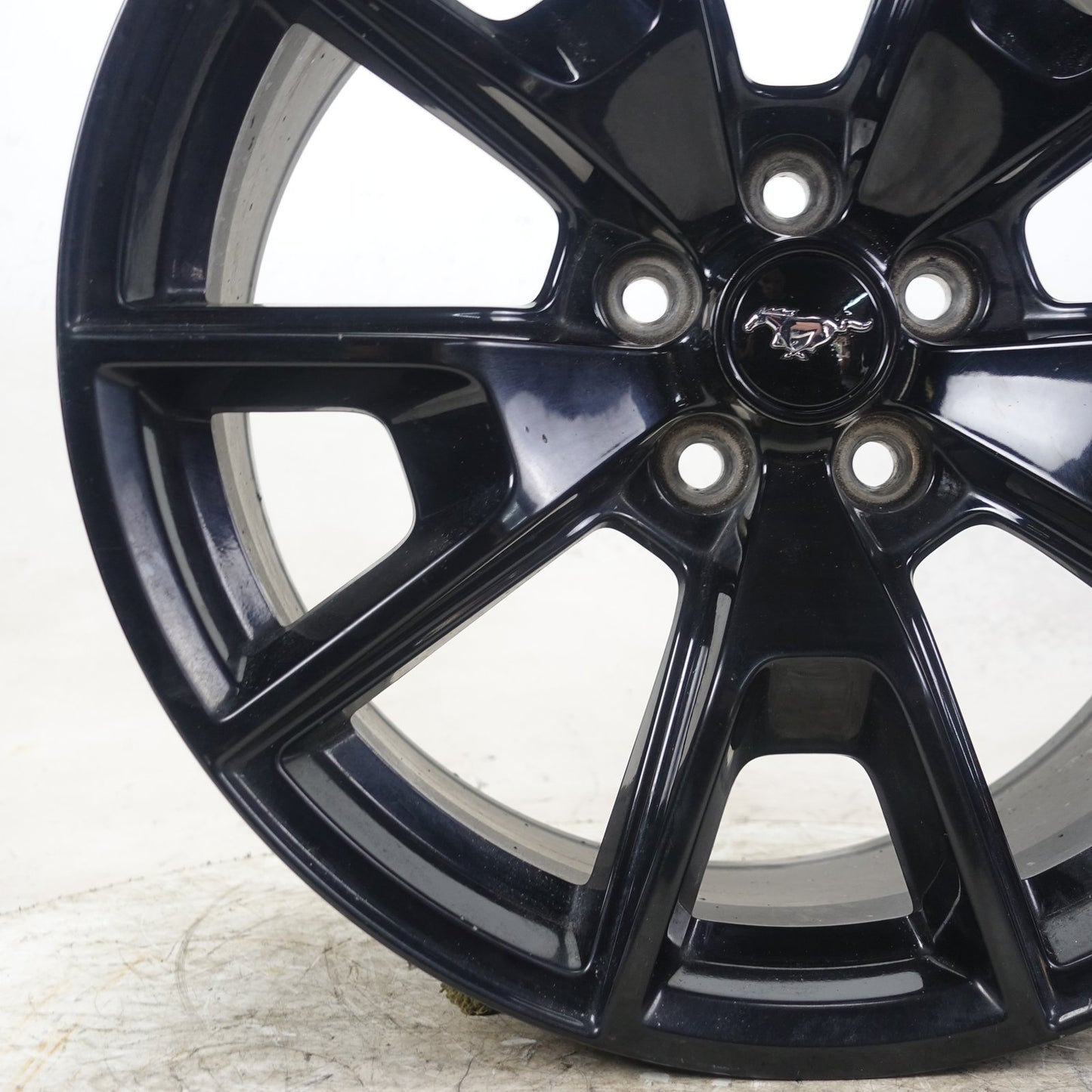 2017 Ford Mustang 19 inch 5 Lug Black Aluminum Alloy Wheel Rim Ring