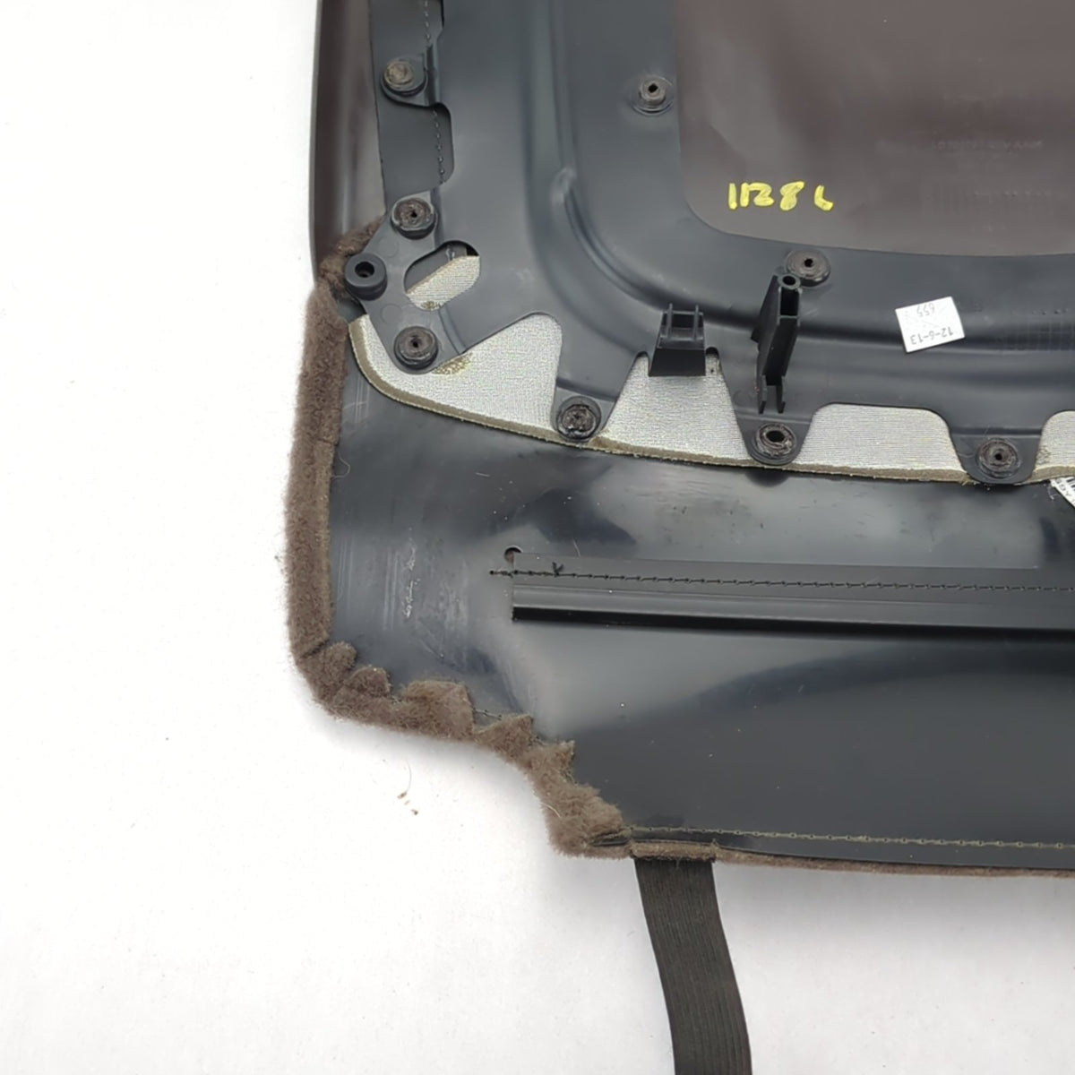 2014 2015 2016 Chevrolet Silverado High Country Seat Back Panel Cover Trim Brown