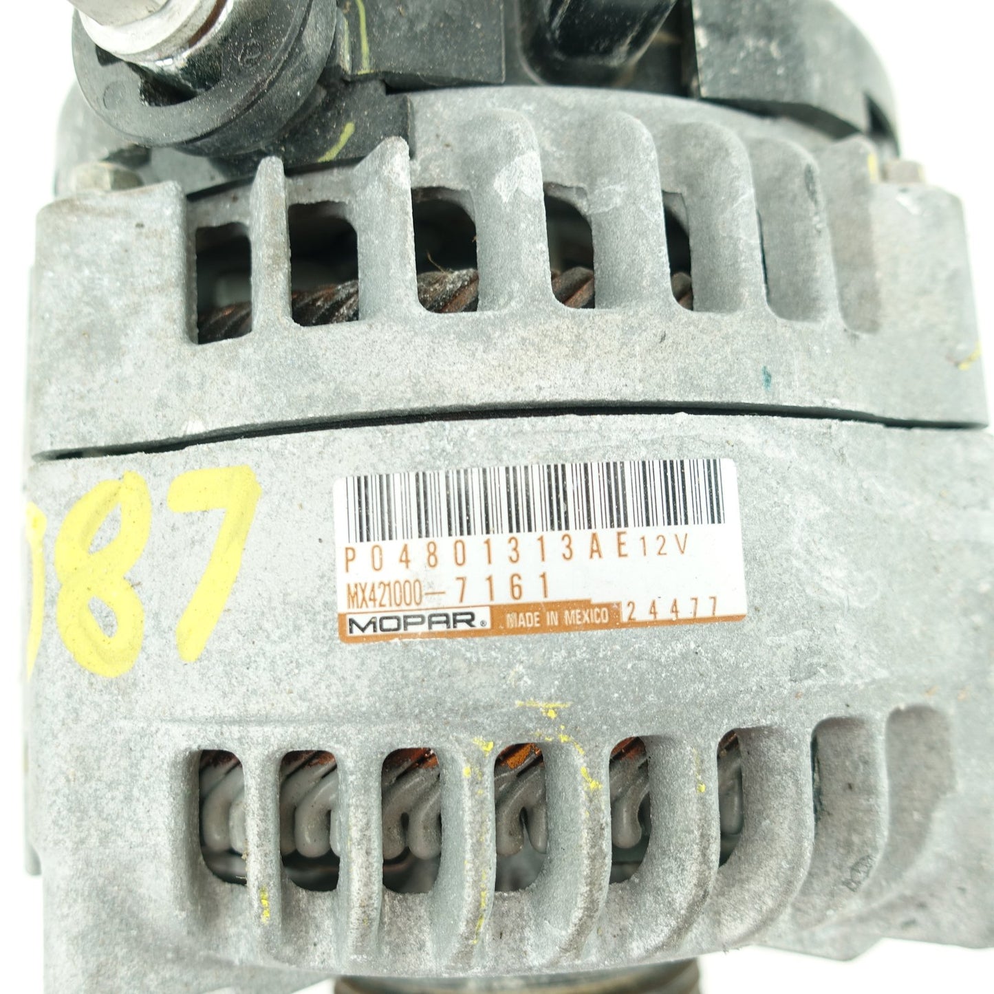 19 2020 2021 2022 2023 2024 Ram 2500 3500 Alternator 6.7L Diesel 220 Amp 14K Mi
